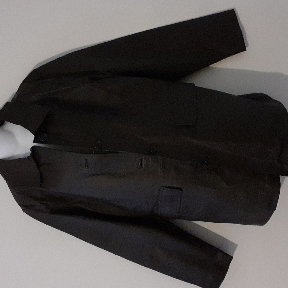 Brown Real Leather Jacket XL